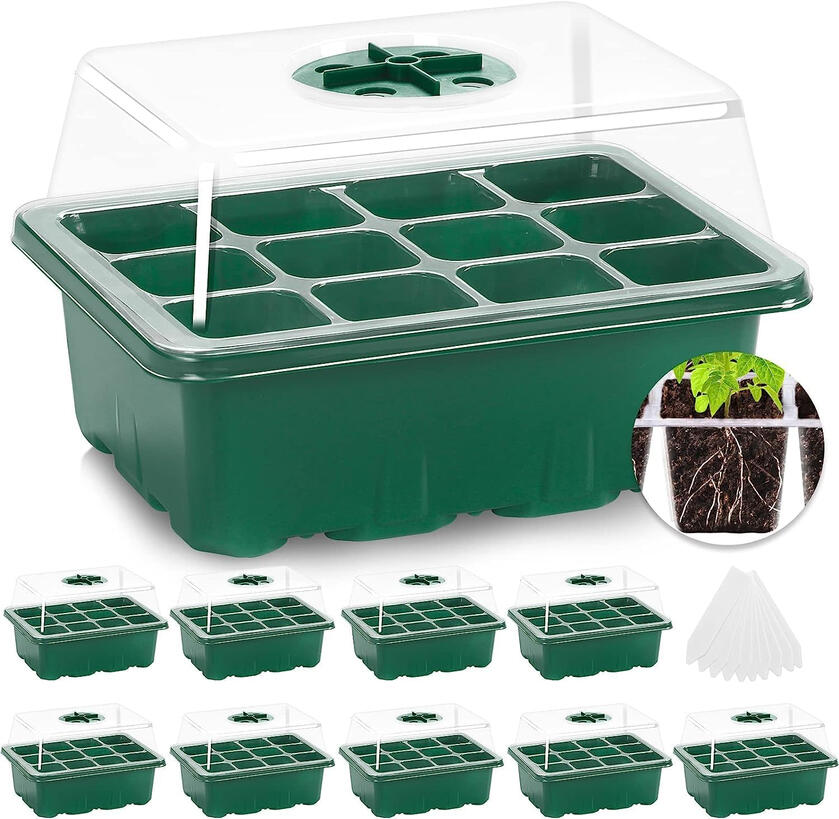 Seed starter tray kit for indoor planting