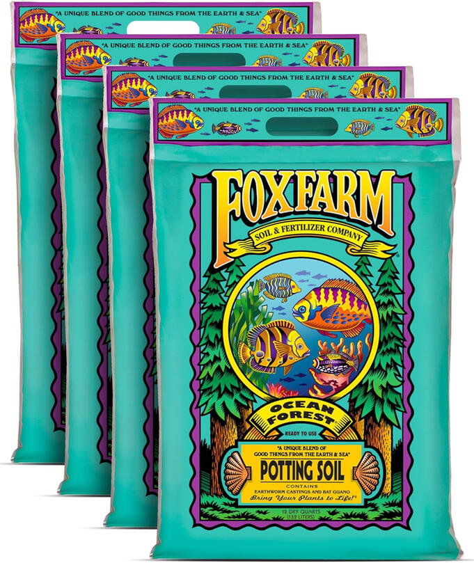 Potting soil mix for flower planting