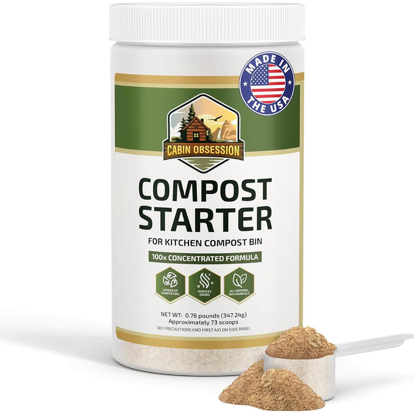 Compost starter for soil enrichment
